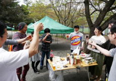 BBQ 「国営昭和記念公園」での写真