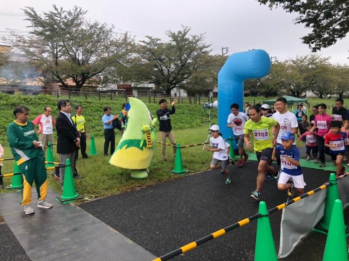 2018/10/6(土)第8回ラン&ウォークin福生が多摩川中央公園にて開催されました！ 