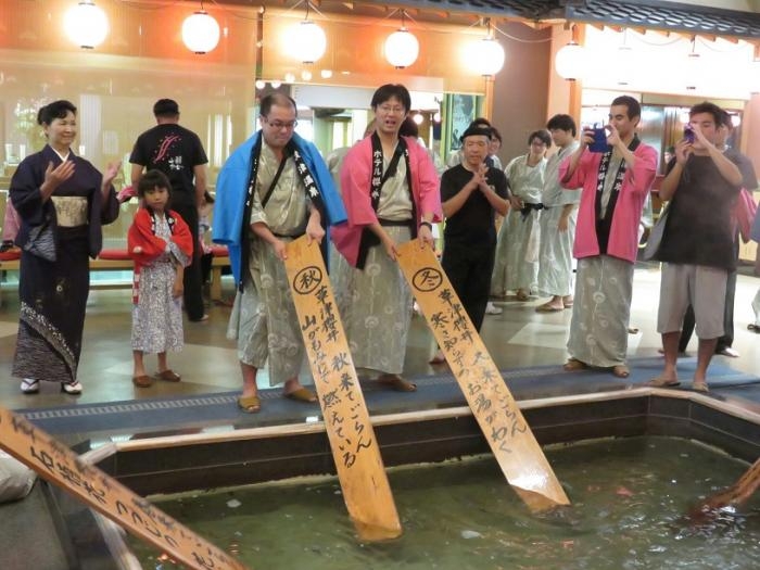 草津温泉へ社員旅行